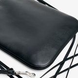 Gig tie black pouch