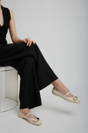 New Vara bridal ballet flats