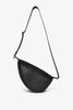 Slouchy banana small black shoulder bag