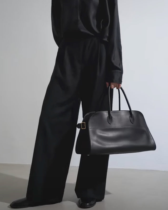 EW Margaux black leather bag