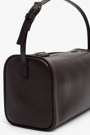 90's dark grey nappa leather bag