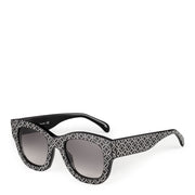 Black square stud sunglasses