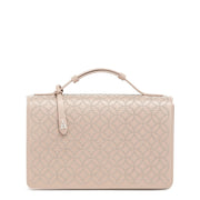 Franca medium light beige studded bag