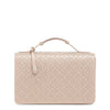 Franca medium light beige studded bag