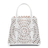 Mina Mini New Vienne white tote