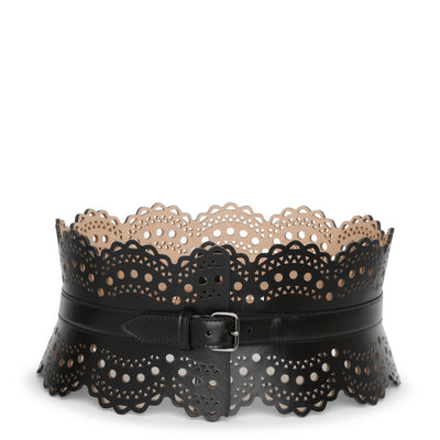 Bustier 120 black corset belt