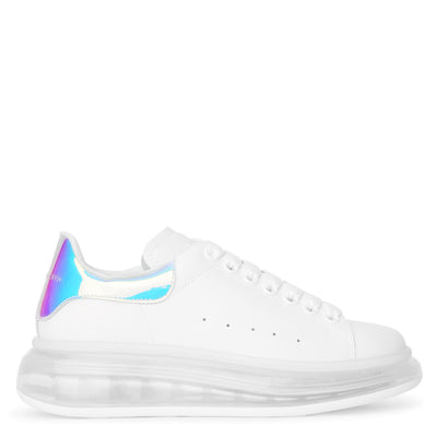 White and holographic classic sneakers