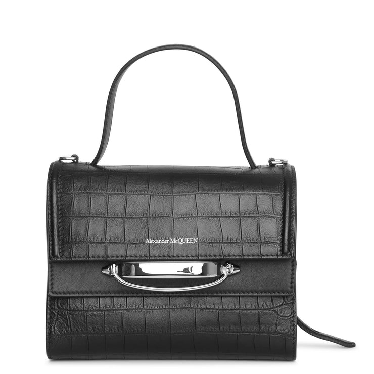 The Story croc-effect leather bag