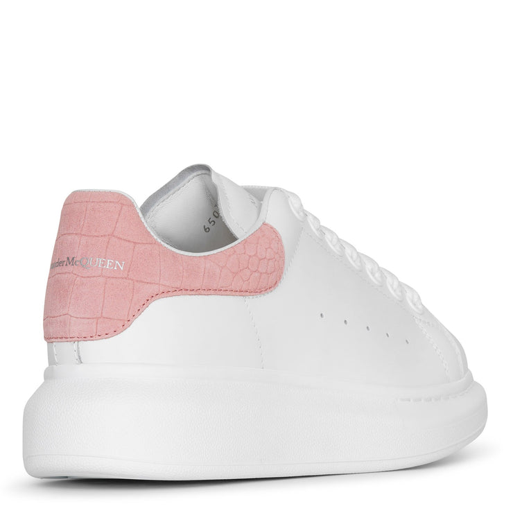 White and rose quartz classic sneakers