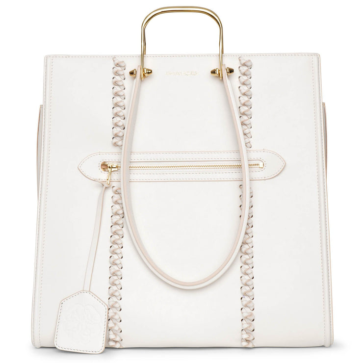 The Tall Story ivory tote bag