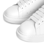 White and rose quartz classic sneakers