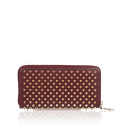 Panettone bordeaux spikes wallet