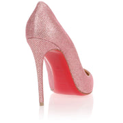 Pigalle Follies 100 powder pink glitter pump