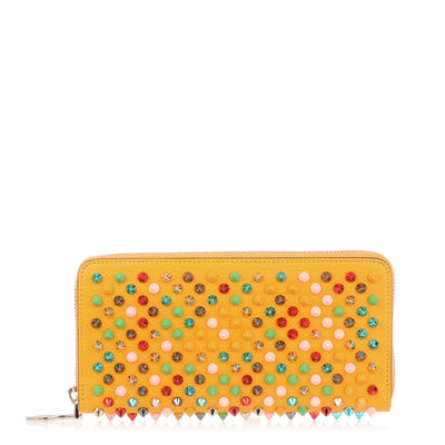 Panettone yellow multi-tone spikes wallet