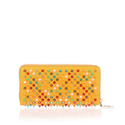 Panettone yellow multi-tone spikes wallet