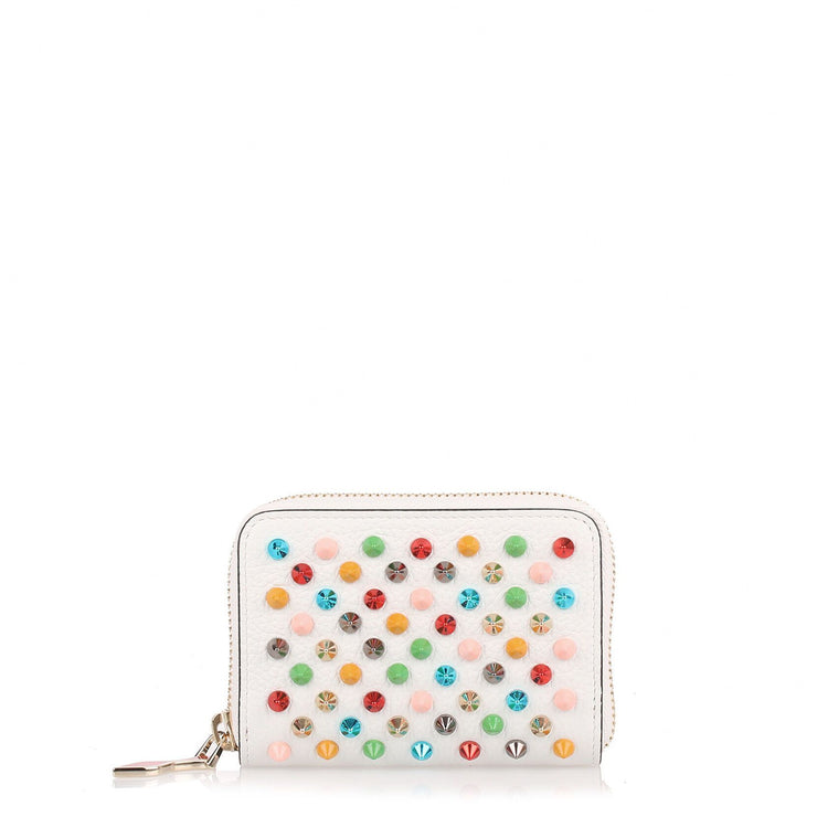 Panettone white multi-spikes coin purse