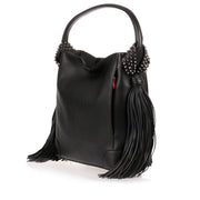 Eloise Hobo black leather bag