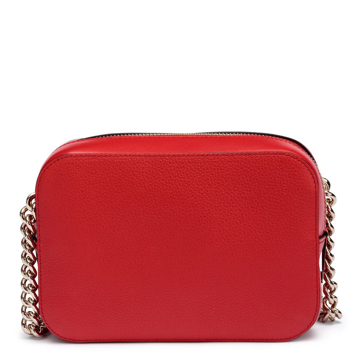 Rubylou mini red leather bag