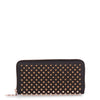 Panettone black and gold spikes wallet