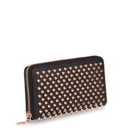 Panettone black and gold spikes wallet