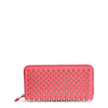 Panettone pink and silver spikes wallet