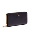 Panettone black leather wallet