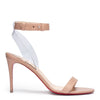 Jonatina 85 beige leather sandals