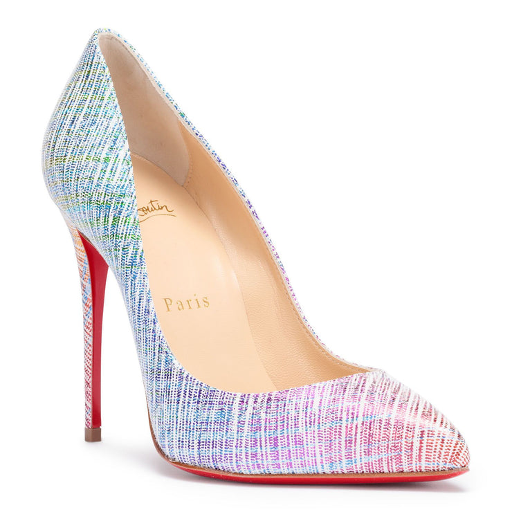 Pigalle Follies 100 unicorn suede pumps