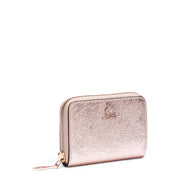 Panettone leather coin purse vintage rose gold