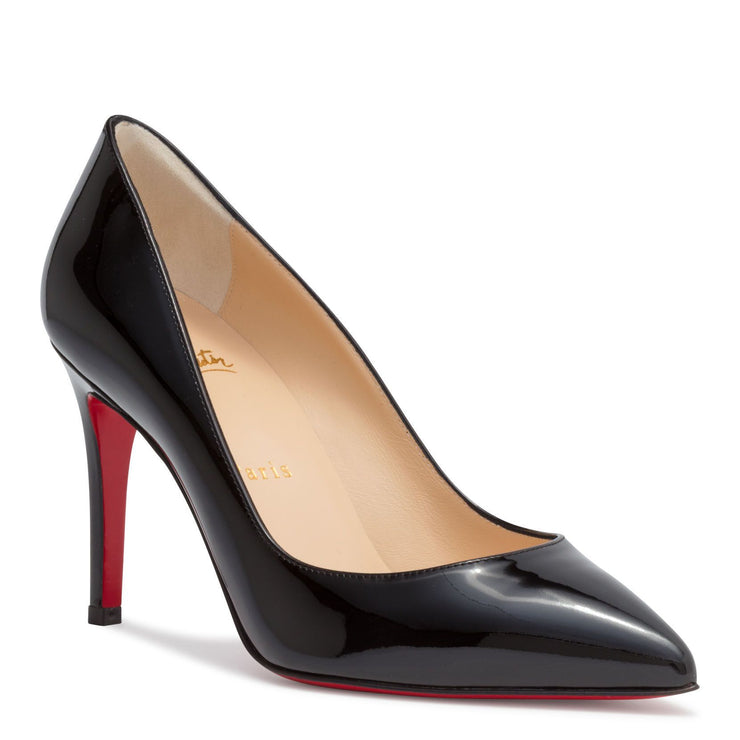 Pigalle 85 Black Patent Leather Pumps