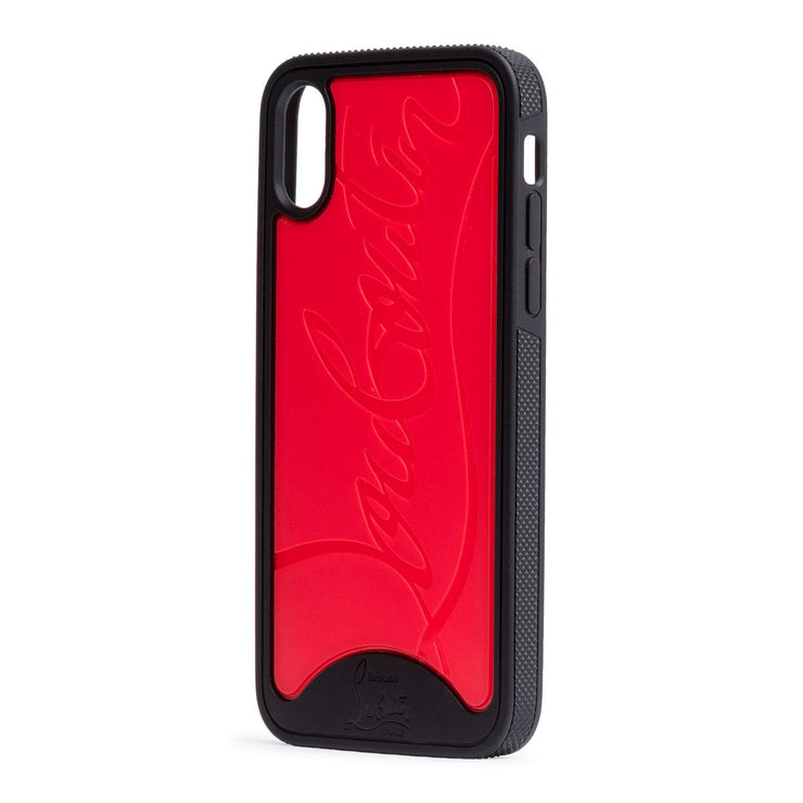 Loubiphone iPhone X Case black rubber