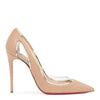 Cosmo beige leather pumps