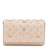 Paloma beige Loubinthesky clutch