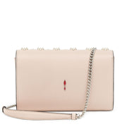 Paloma beige Loubinthesky clutch