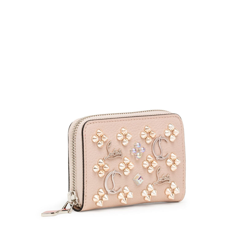 Panettone light beige Loubinthesky coin purse