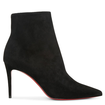 So Kate 85 black suede ankle boots