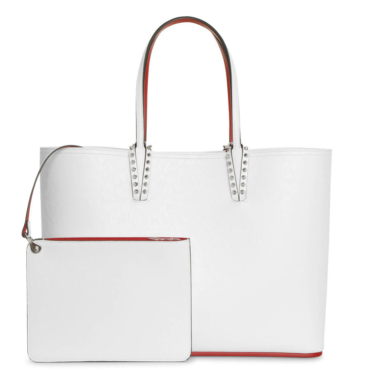 Cabata large white tote bag