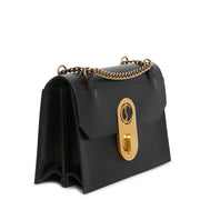 Elisa Large black shoulder bag