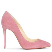 Pigalle Follies 100 pink suede pumps