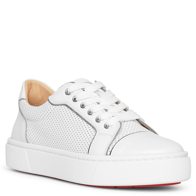 Vieirissima perforated leather sneakers