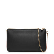 Loubila hybrid pouch black crossbody bag