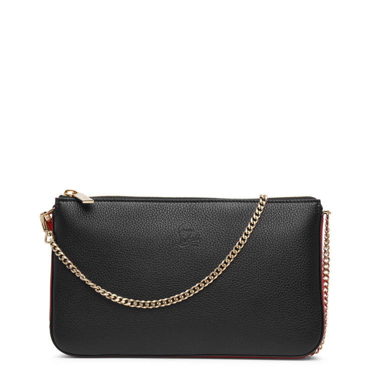 Loubila hybrid pouch black crossbody bag