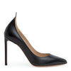 Black 105 leather pumps