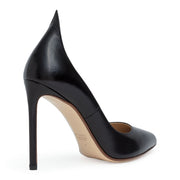 Black 105 leather pumps