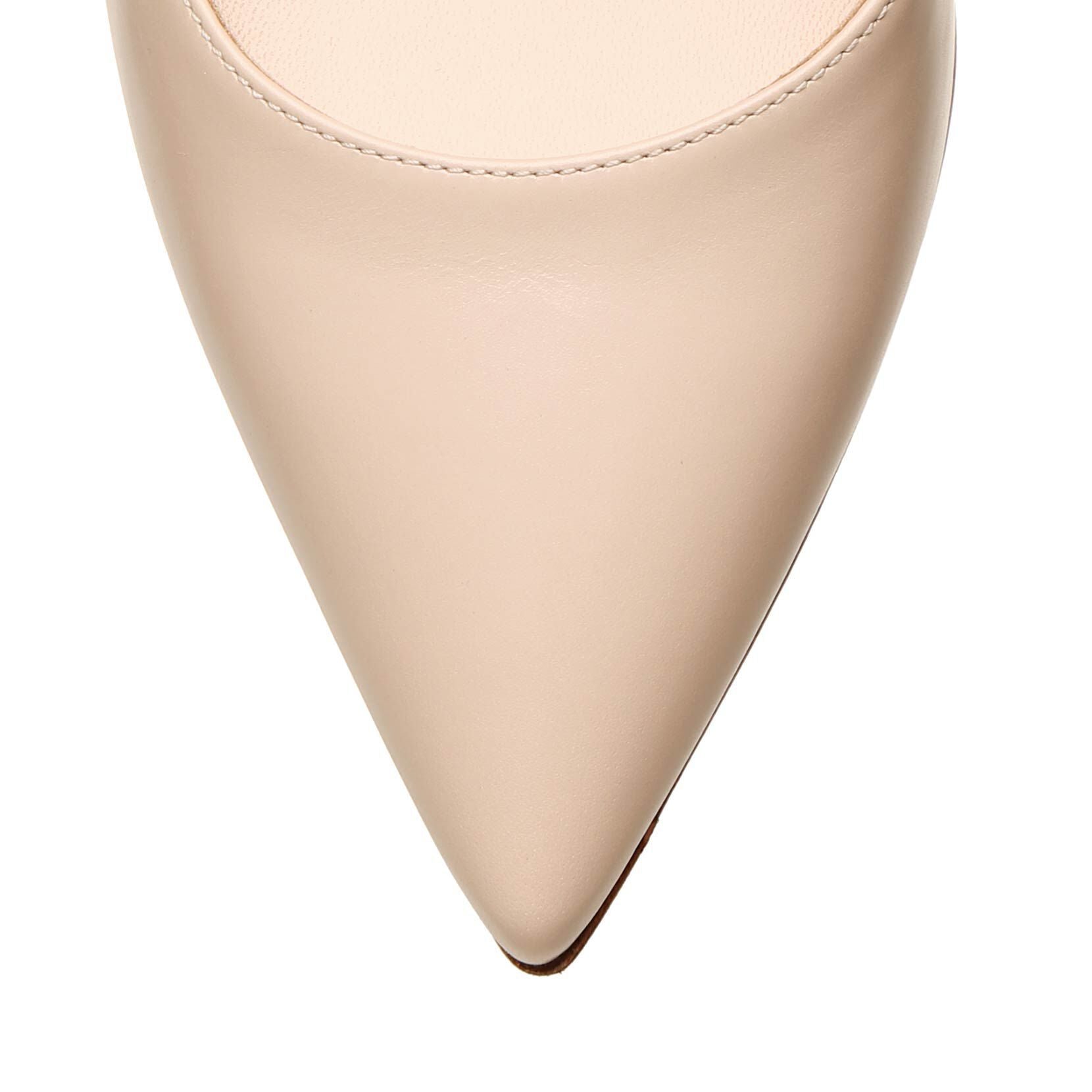 Gianvito 85 cream leather pumps