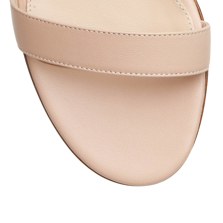 Portofino 70 peach leather sandals