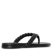 Tropea flat braided thong sandals