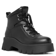 Vancoucer black leather boots