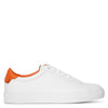 Urban Street white and tangerine sneakers