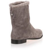 Mission taupe grey shearling boot